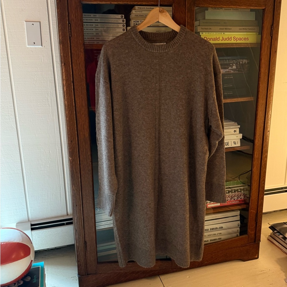 Apiece Apart Softest Tissue Weight Sweater Dress
